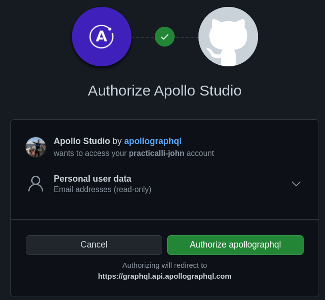 Apollo Studio Github Account