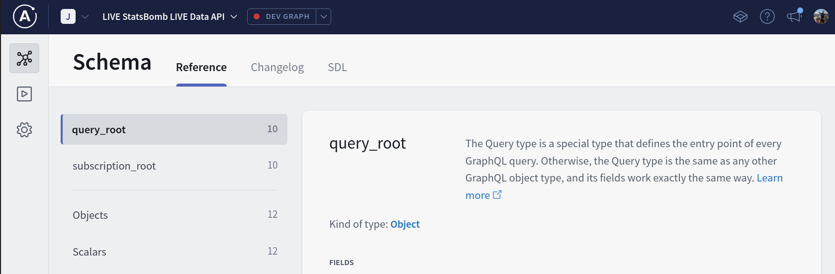 Apollo Studio - export schema